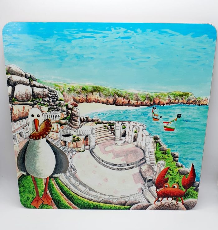 Minack Theatre Placemat - Extra Large Gloss Finish