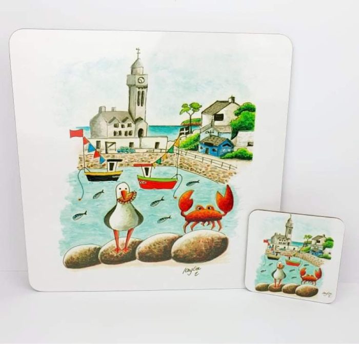 Porthleven Pasty Thief Placemat