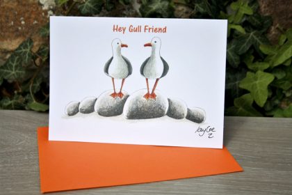 Hey Gullfriend Greeting Card