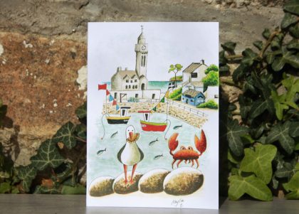Porthleven Harbour card