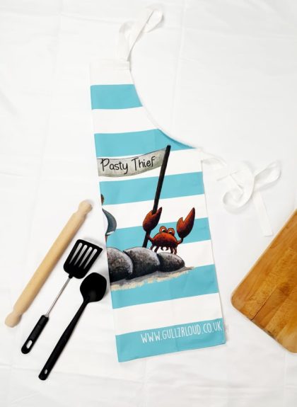 Cornish Pasty Thief Apron