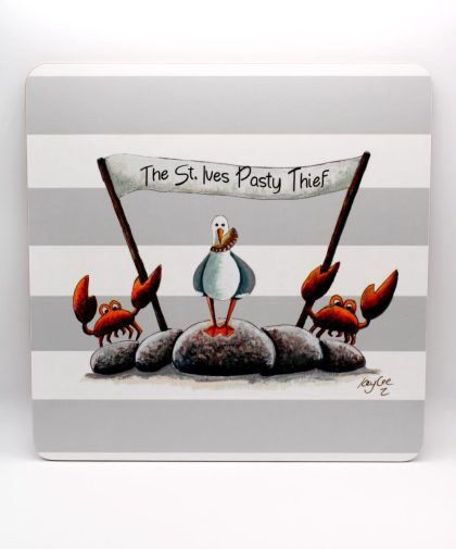 Coaster - St Ives Grey Stripe