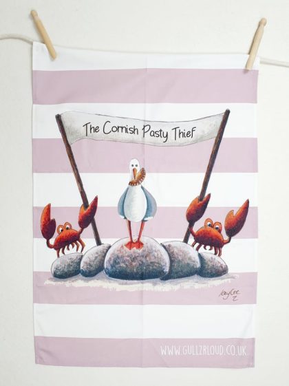 Pink stripe Cornish Asty