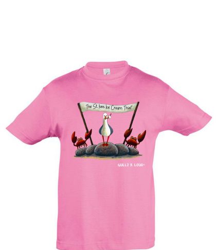 Candy Pink St Ives Ice Cream Thief Kids T