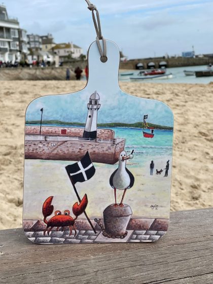smeatons pier ice cream thief chopping board mini
