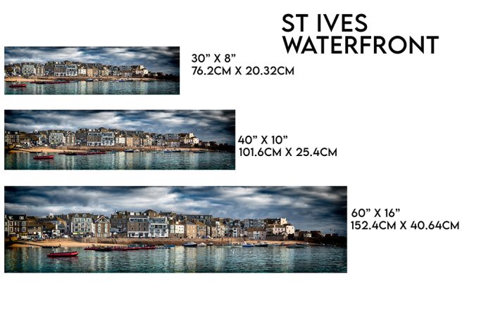 st ives waterfront size dimension