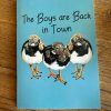 Boys are Back Turnstones Notebook
